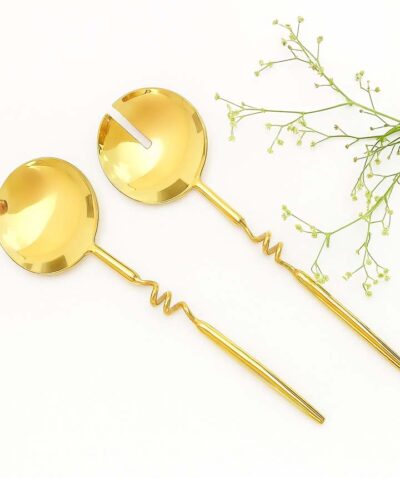 Premium Salad Serving Spoon & Fork Set of 2